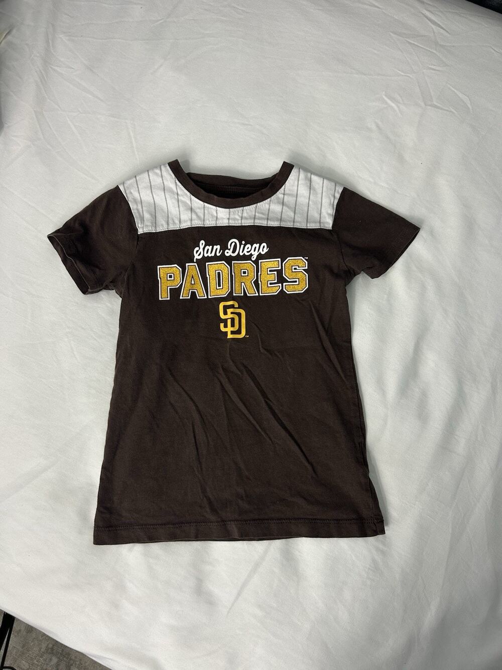 San Diego Padres Tee Girls Youth Size Small 6/6X MLB Fernando Tatis Jr. T Shirt